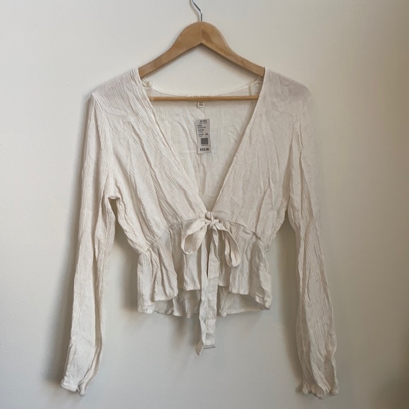 Tie In Front Cardigan - Picture 1 of 5